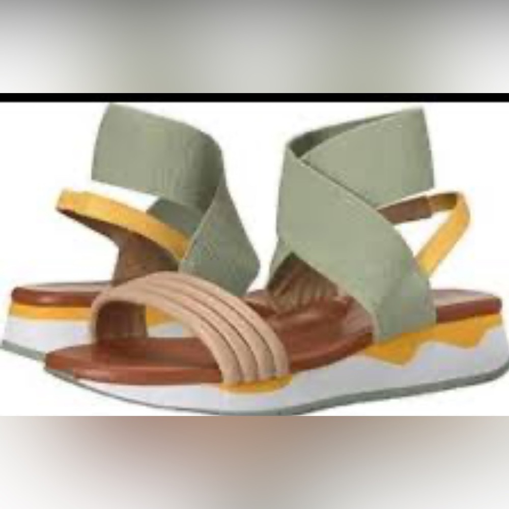 Donald J. Pliner Sandals - Mint Green and Beige